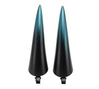 Horns Hair Clips Lightweight Safe Comfortable Adjustable Devil Horns Hairpin for Halloween Party Cosplay Makeup Theme ABS Metal Material 10.9 x 2.6cm 2 Pack (Blue)