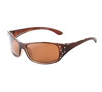 Hornz HZ Series Elettra - Women’s Premium Polarised Sunglasses Honey Amber Frame - Amber Lens