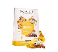 HOROMIA Scented Bags for Wardrobe Clothes and Drawers - Intense and Lasting Fragrance for up to 12 Weeks - 3 Vanilla and Myrrh Bags