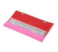 Horoper Wire Drawplate 52 Round Holes 0.26-4.10mm Tungsten Carbide Drawplate for Jewelry Making Polished Smooth Hole Portable Drawing Plate Durables Round Draw Plate with