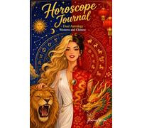 Horoscope Journal | Dual Astrology Western and Chinese A Celestial Notebook for Self-Discovery, Reflection & Alignment | Your Personal Zodiac Diary with Guided Prompts for Women