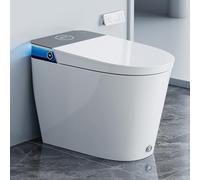 HOROW Artistic Bidet Toilet, Smart Toilet with ADA Chair Height, MAP 1000g Powerful Flush, Auto Open/Close Lid, Instant Warm Water, Elongated Heated Seat, Deodorization