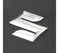 HORREX Car Emblems for Suzuki Swift 2017 2018 2019, ABS 3D Logo Badge Sticker Decal Replacement Front Grille Hood Tailgate Trunk Tuning Emblem Accessories,Silver