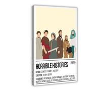 Horrible Histories Poster TV Show Canvas Poster Bedroom Decor Sports Landscape Office Room Decor Gift Frame-style 08x12inch(20x30cm)
