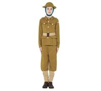 Horrible Histories Ww1 Boy Child Costume Medium