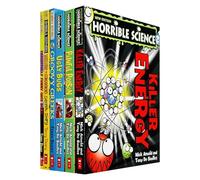Horrible Science & Horrible Histories Series 6 Books Collection Set (Ugly Bugs, Painful Poison, Killer Energy, Frighfully Funny Quiz Book, William the Conqueror's Secret Diary & The Groovy Greeks)