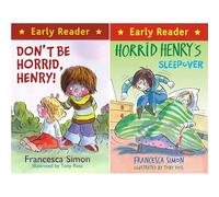 Horrid Henry Early Reader Trouble & Tricks Collection by Francesca Simon: Don't Be Horrid & Sleepover - Two Hilarious Stories for Kids Starting to Read (2-Book Set)