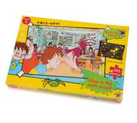 Horrid Henry Glow in the Dark Face-Off 100 piece puzzle