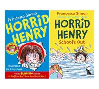 Horrid Henry Summer Mischief Collection by Francesca Simon: Horrid Henry & School's Out - Two Hilarious Illustrated Books of Holiday Pranks & Chaos (2-Book Set)