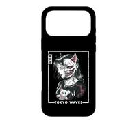 Horror Anime Goth Girl Oni Mask Creepy Japanese Horror Manga Case for iPhone 17 Pro Max