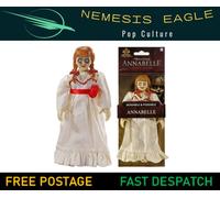 HORROR ANNABELLE BENDABLE ACTION FIGURE 7" NOBLE COLLECTION BENDYFIGS