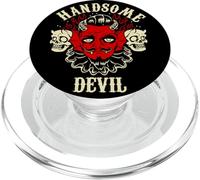 Horror Art - Handsome Devil Demon Psychobilly Lowbrow Art PopSockets PopGrip for MagSafe