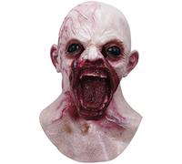 Horror Bleeding Mouth Zombies Mask Latex Full Face Cover Costume Play Prop for Halloween 2026