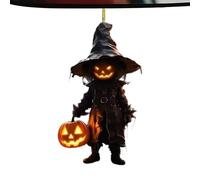 Horror Car Accessories - Scary Interior Decor, Dangle Pendant Ornament Halloween Car Ornaments | Acrylic Pumpkin Man Horrors Cars Rearview Mirror Pendants for Rear View Windshield