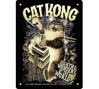 Horror Cats Cat Kong Mini Tin Sign