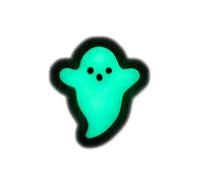 HORROR - Charms For Crocs/Shoes - PVC - CUTE GHOST - GLOW IN THE DARK - SPOOKY