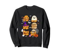 Horror Chicken Nuggets Collection Boo Witch Zombie Halloween Sweatshirt