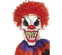 Horror Clown Mask Halloween Scary Clowns Fancy Dress Mask Goary Latex Mask