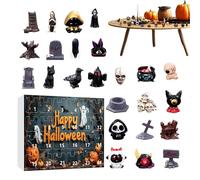 Horror Countdown Calendar - Halloween Holiday Countdown Calendar - Horror Festive Game Toy for Children Boys Teenagers Children Collectors Home Playtime Teen Girls
