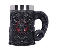 Horror & Dark Creatures Baphomet Sabatic Goat Diety Tankard 16.5cm | Tankards - Resin