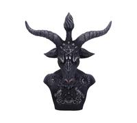 Horror & Dark Creatures Celestial Black and Silver Baphomet Bust | Figurines - Resin