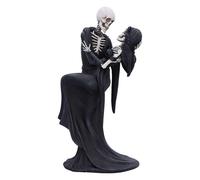 Nemesis Now Eternal Dance Figurine - Gothic Skeleton Lovers Statue, 24cm Romantic Skeleton Home Decor, Hand-Painted Resin Collectible, Eternal Love Series
