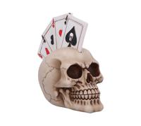 Horror & Dark Creatures Four of a Kind Playing Cards Skull Head 19cm | Figurines - Resin