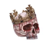 Nemesis Now Macbeth Skull Figurine 15cm, Resin, Natural, Macbeth Skull Ornament, Gothic Décor, Cast in the Finest Resin, Expertly Hand-Painted, Beige