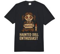 Horror Doll Collector Creepy Toy Lover Haunted Doll Comfort Colors Adult Heavyweight T-Shirt