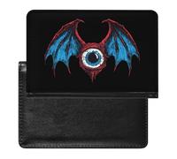 Horror Eyeball Trendy Passport Holder Credit Card Cover Travel Essentials Wallet