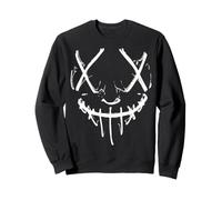 Horror face with purge optics Sweatshirt
