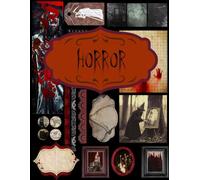Horror for Junk Journal and Scrapbooking: | Horror Collection: +370 elements | One-Sided Decorative Paper | Perfect for Card Making, Collage, Paper Crafting |