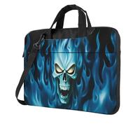 Horror Ghost Skull Laptop Bag 13, 14, 15.6 Inch With Shoulder Strap - Ultra-Thin Protective Laptop Carrying Case - Laptop Case Sleeve Slim Briefcase Messenger Bag