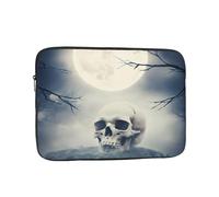 Horror Ghost Skull Laptop Sleeve Case â€“ Slim And Portable Shockproof Protective Laptop Cover For 10-Inch,12-Inch,13-Inch,15-Inch & 17-Inch Laptops | Water-Resistant Laptop Sleeve Bag