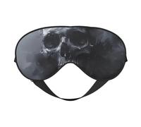 Horror Ghost Skull Print Functionality Outdoor Travel Eye Mask Breathable Camping Meditation Yoga Friendly