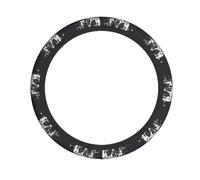 Horror Ghost Skull Print Steering Wheel Cover Non-Slip All Seasons Protection Comfortable Cars Accessory