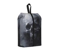 Horror Ghost Skull Print Unisex Travel Shoe Storage Bag Camping Lightweight Portable Organizer Pouch