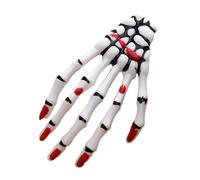 Horror Hair Clips - Halloween Hair Clips Skeleton Hand,Eyeball Halloween Accessories, Fashion Punk Rock Devil Claw For Kids & Adults Women