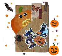 Horror Halloween Witch Blind Date with A Book Mystery Book Gift Set (B)