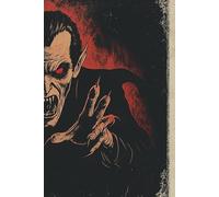 Horror Inspired Clean Double-Sided Cover Sketchbook: Size 6x9", white paper with 110 simple clean pages. All purpose use for your sketches or notes.