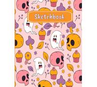 Horror Kawaii Sketchbooks: Large Sketch book and Notebook for Girls and Artist Kids To Drawing and Sketching or Doodling, 120 Pages of "8.5x11".