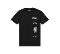 Horror Line Men's The Curse Of The Werewolf T-Shirt in Black | Size: XL Horror Line Black XL