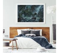 Horror Lovecraftian Cthulhu Mythos 1000 Pieces Jigsaw Puzzle, Puzzle Night