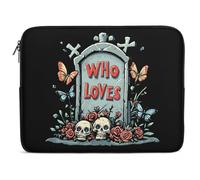 Horror Lover Day of The Dead Laptop Sleeve 13inch Travel Carrying Case Protective Portable Computer Bag