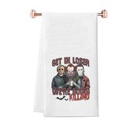 Horror Lover Gift Horror Movie Themed Gifts We're Going Killing Kitchen Towel (Going Killing Towel EU)