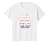 Horror Marathon Champion: Crowned Terror Movie Buff T-Shirt, Kids, White, 4 Years