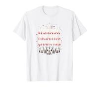 Horror Marathon Champion: Crowned Terror Movie Buff T-Shirt, Men, White, 3XL