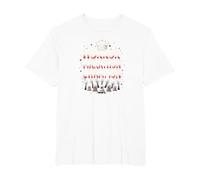 Horror Marathon Champion: Crowned Terror Movie Buff T-Shirt, Men's Big and Tall, White, 4X Tall