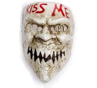 Horror Mask for Adults Made of Latex, Mask for Halloween and Carnival, Accessory for Costumes for Theme Party (Kiss Me)