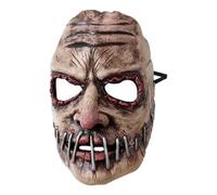 Horror Mask Made of Breathable Latex - Scary Demons for Halloween, Carnival Cosplay Realistic Zombie Mask for Adults Teenagers Odourless